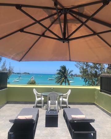 Apartamento Ocean-View Penthouse With Roof Terrace, Grand Baie, Waterside Complex The Vale Exterior foto