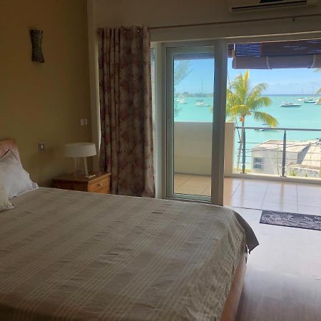 Apartamento Ocean-View Penthouse With Roof Terrace, Grand Baie, Waterside Complex The Vale Exterior foto