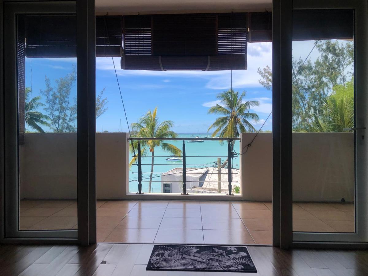 Apartamento Ocean-View Penthouse With Roof Terrace, Grand Baie, Waterside Complex The Vale Exterior foto